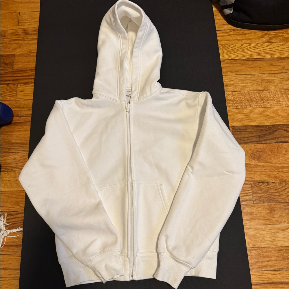 Excellent condition Aritzia Sweatfleece Perfect Fit zip hoodie, XS